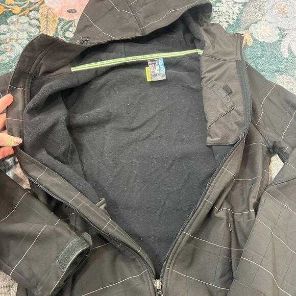 Burton Women’s Snowboarding Dry Ride Jacket Fleece Lined Black Ski Winter Zip Up - Picture 16 of 16